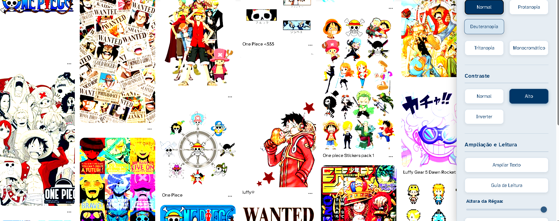 demonstração alto contraste aplicado pelo SeeB